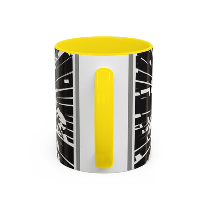 boostlete-field-day-scene-sprinter-halftone-bold-0148 — Accent Mug 11oz/15oz