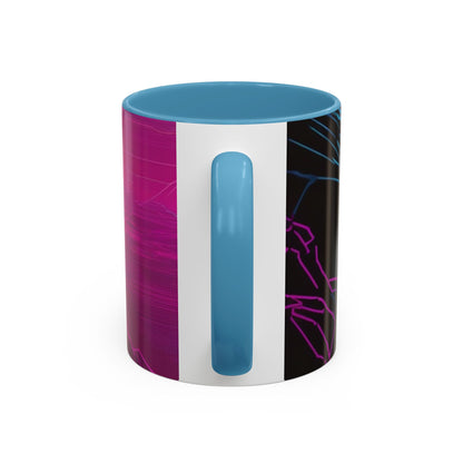 boostlete-boost-mode-scene-trail-neon-blueprint-0832 — Accent Mug 11/15oz