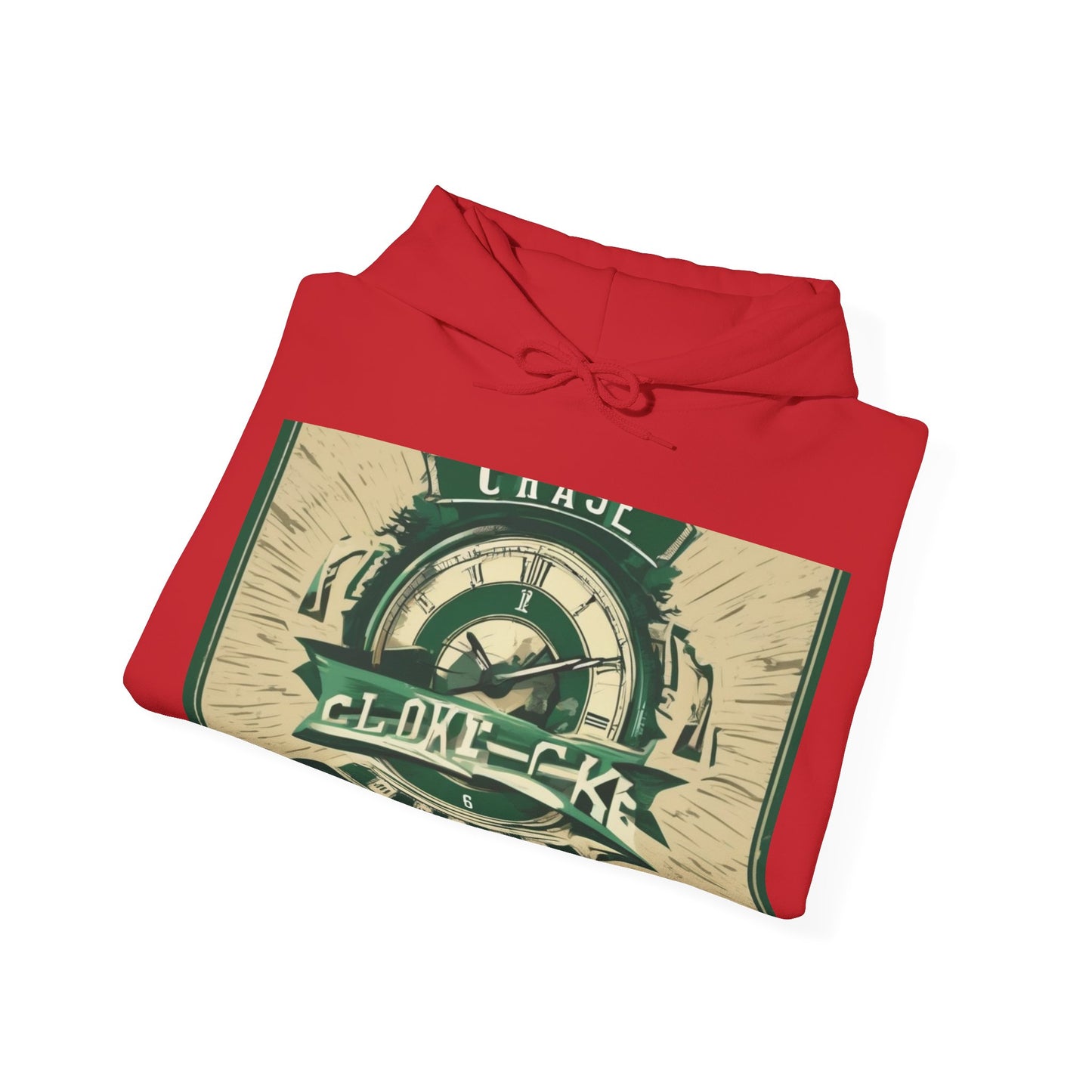 boostlete-mile-by-mile-type-chase-the-clock-banner-athletic-0013 — Unisex Heavy Blend Hooded Sweatshirt (Gildan)