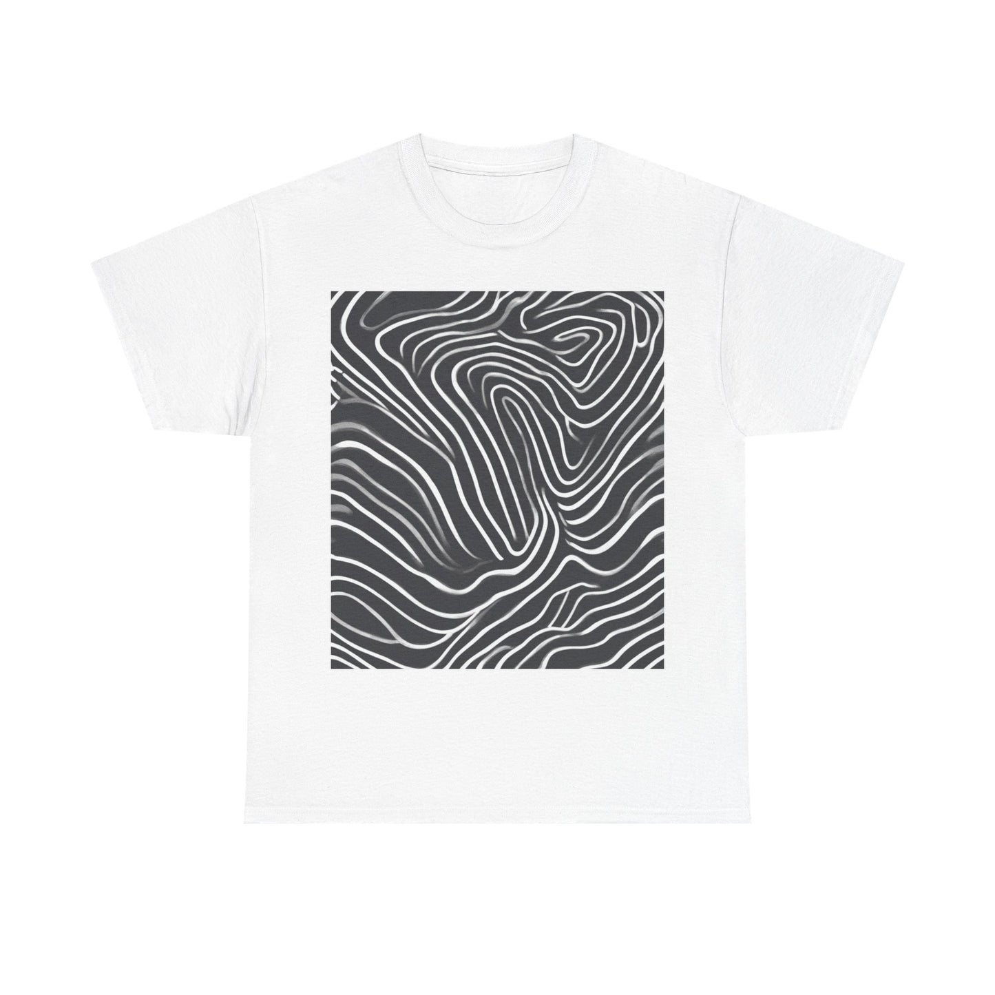 boostlete-recovery-progress-pattern-topographic-bold-0295 — Unisex Heavy Cotton Tee (Gildan 5000)