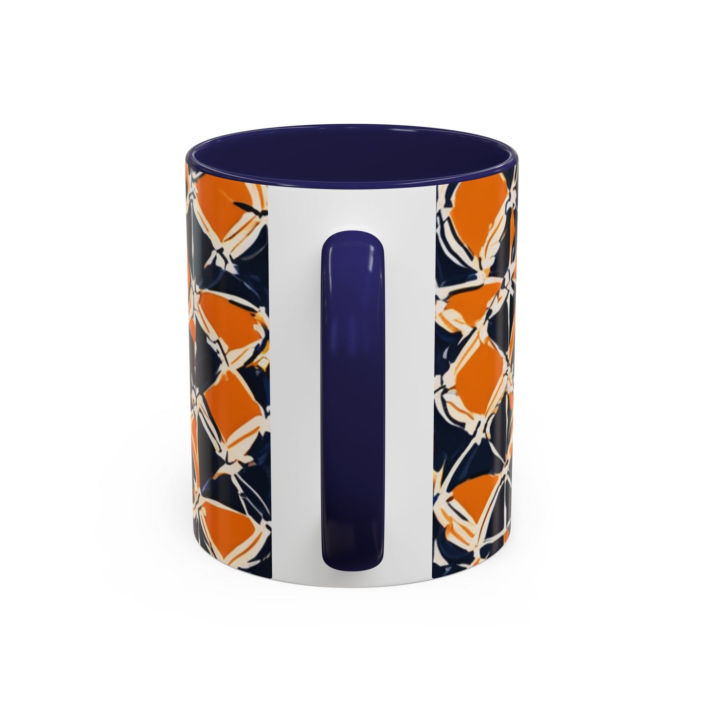 boostlete-headspace-pattern-plate-number-badge-0387 — Accent Mug 11/15oz