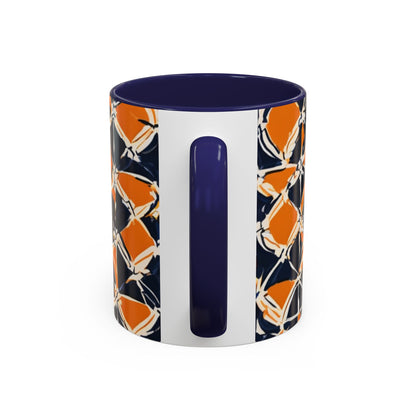 boostlete-headspace-pattern-plate-number-badge-0387 — Accent Mug 11/15oz