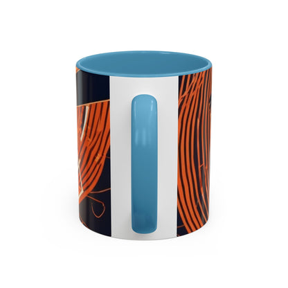 boostlete-iron-intent-scene-hurdler-neon-modern-0264 — Accent Mug 11oz/15oz