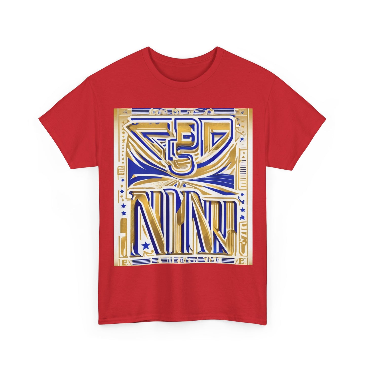 boostlete-boost-mode-type-earned-not-given-outline-over-solid-line-art-0005 — Unisex Heavy Cotton Tee (Gildan 5000)