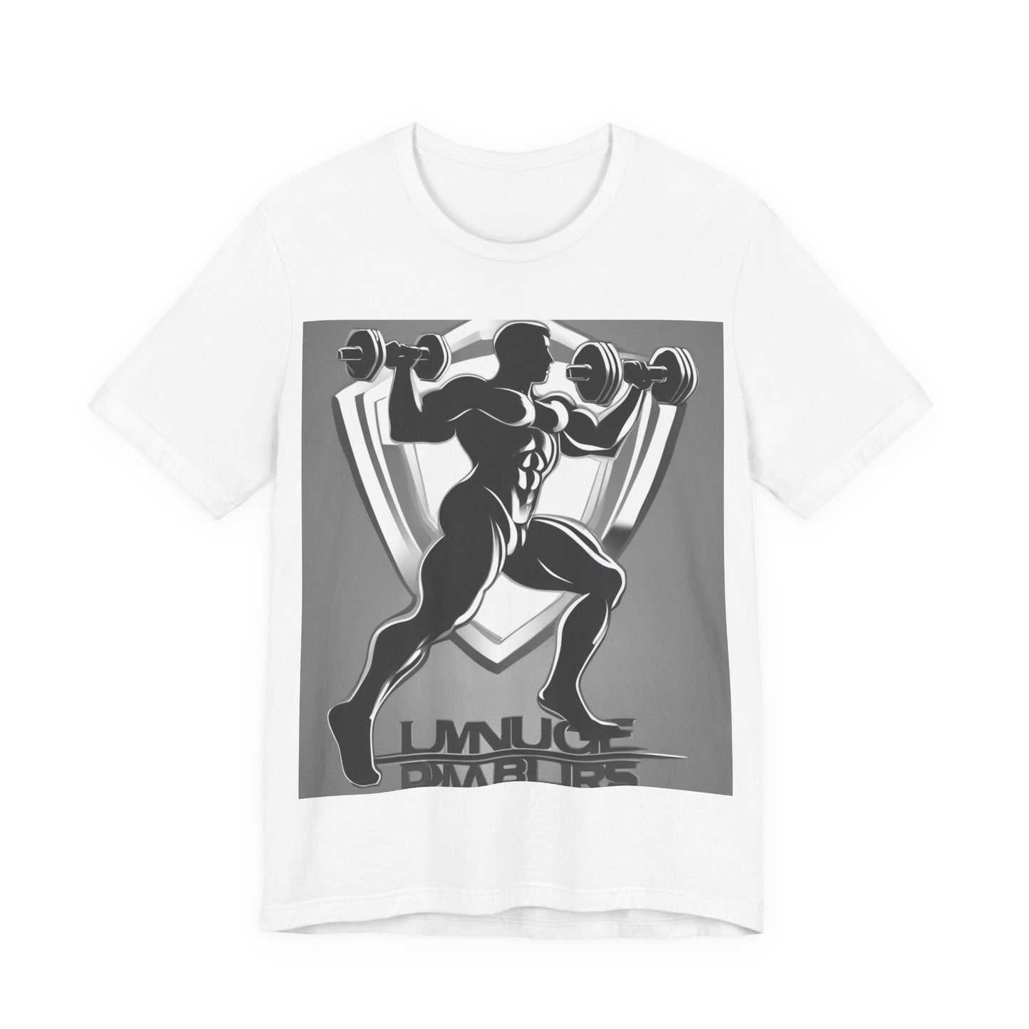 boostlete-mile-by-mile-scene-lunge-3d-athletic-0020 — Unisex Jersey Short Sleeve (B+C 3001)