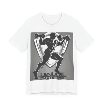 boostlete-mile-by-mile-scene-lunge-3d-athletic-0020 — Unisex Jersey Short Sleeve (B+C 3001)