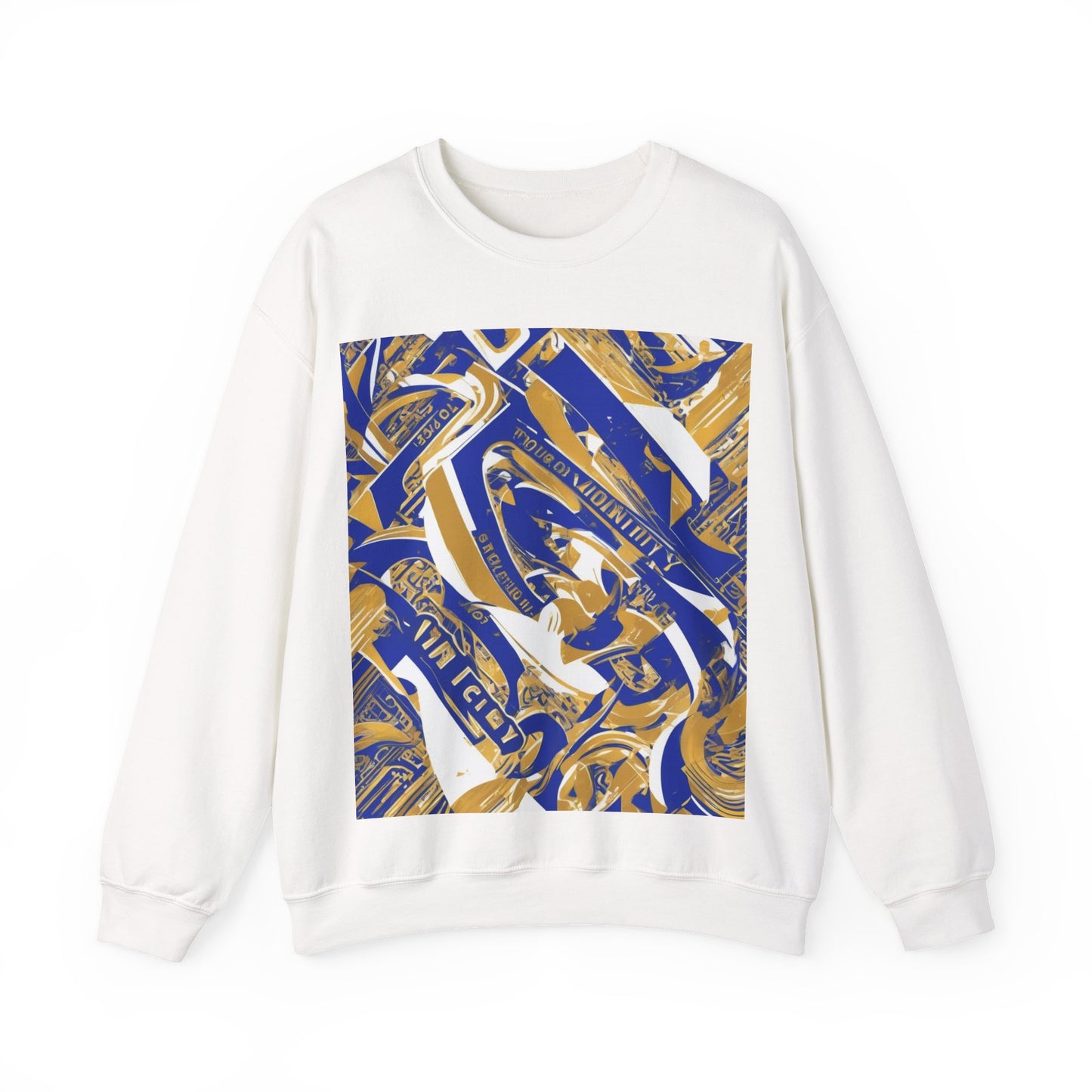 boostlete-pr-season-type-velocity-over-vanity-big-modern-0121 — Unisex Heavy Blend Crewneck Sweatshirt (Gildan)