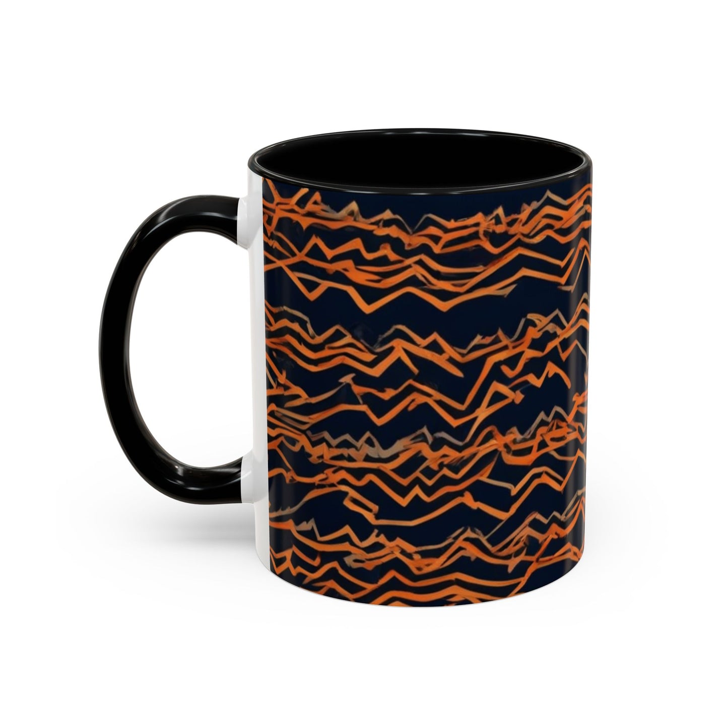 boostlete-field-day-pattern-ekg-bold-0135 — Accent Mug 11oz/15oz