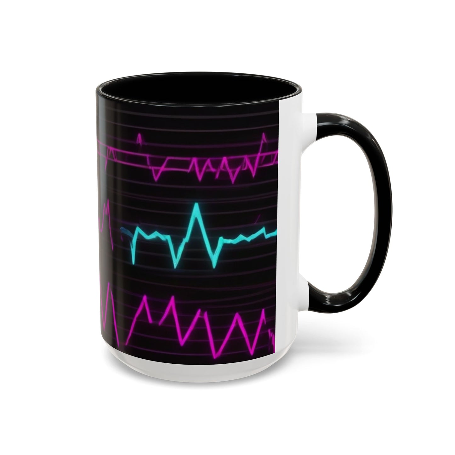 boostlete-boost-mode-pattern-ekg-modern-0111 — Accent Mug 11oz/15oz