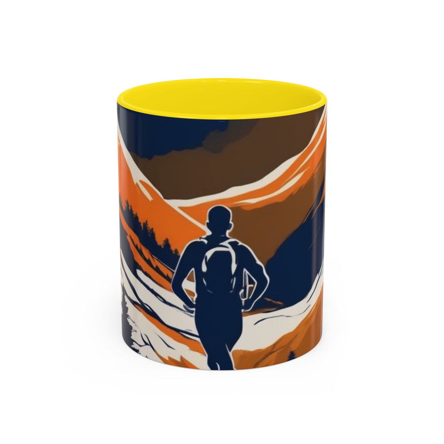 boostlete-quiet-power-scene-trail-duotone-modern-0120 — Accent Mug 11oz/15oz