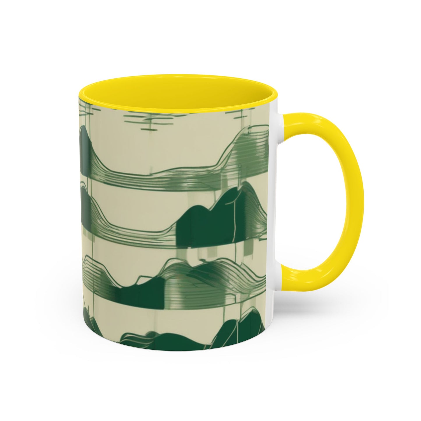 boostlete-mile-by-mile-pattern-audio-blueprint-0971 — Accent Mug 11/15oz