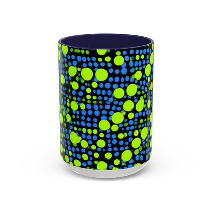 boostlete-mile-by-mile-pattern-dotted-geometric-0071 — Accent Mug 11oz/15oz