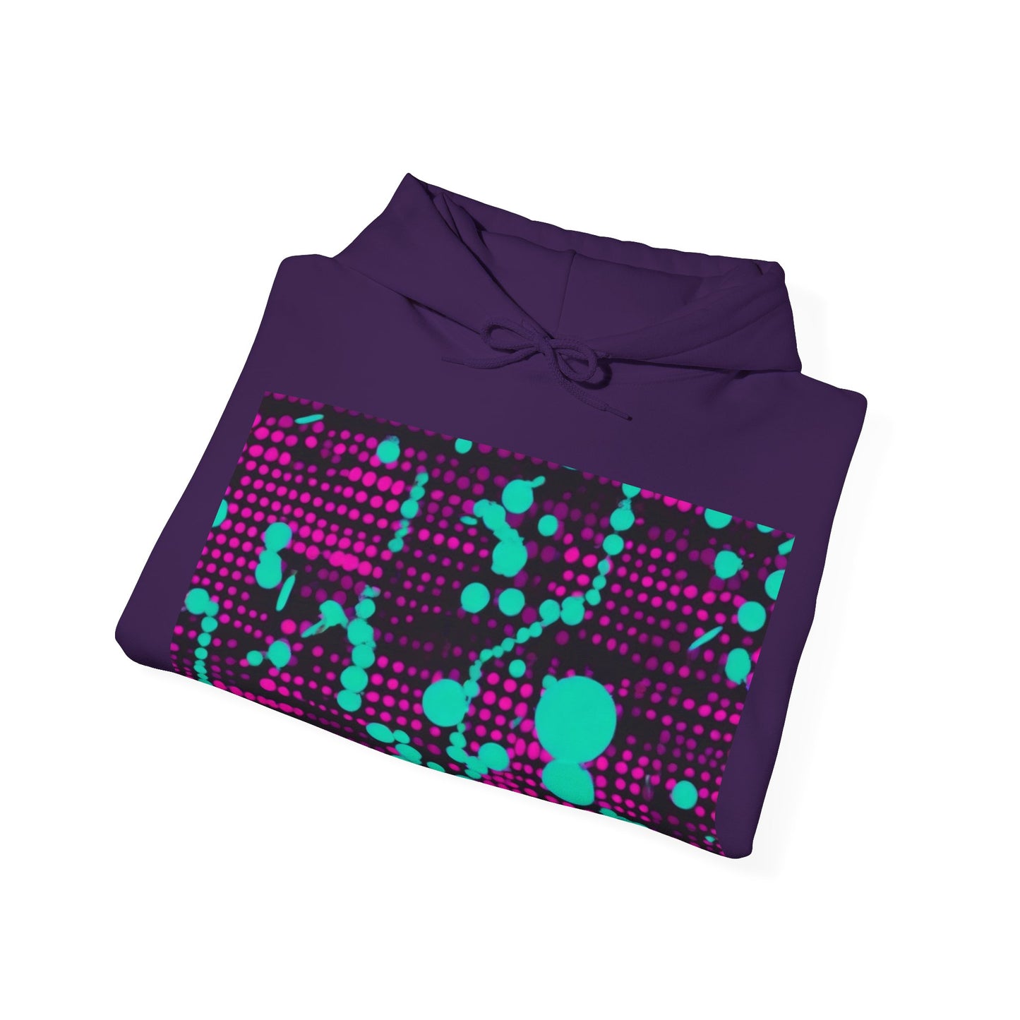 boostlete-pr-season-pattern-dotted-retro-0891 — Unisex Heavy Blend Hoodie (G18500)