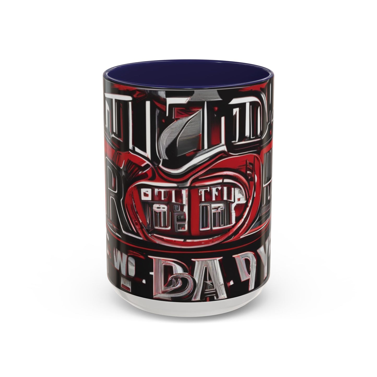 boostlete-boost-mode-type-win-the-day-outline-over-solid-monoline-0477 — Accent Mug 11/15oz