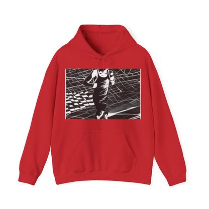 boostlete-headspace-scene-marathoner-speed-geometric-0816 — Unisex Heavy Blend Hoodie (G18500)