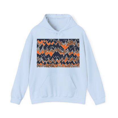 boostlete-headspace-pattern-ekg-industrial-0559 — Unisex Heavy Blend Hoodie (G18500)