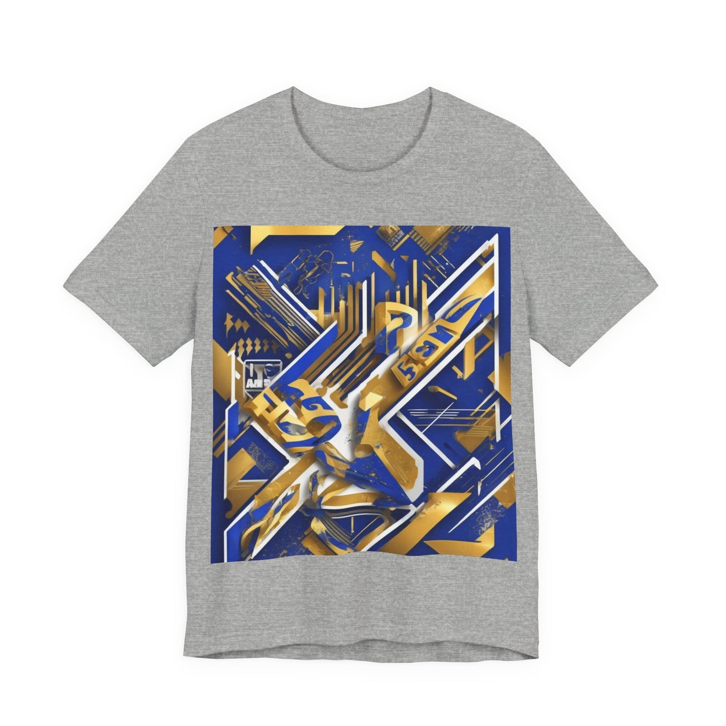 boostlete-am-crew-type-progress-beats-perfect-diagonal-modern-0209 — Unisex Jersey Short Sleeve (B+C 3001)