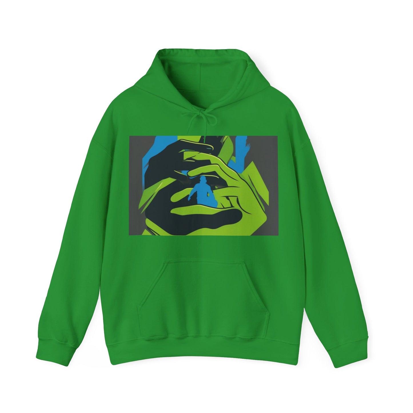 boostlete-mile-by-mile-scene-athlete-offset-modern-0824 — Unisex Heavy Blend Hoodie (G18500)