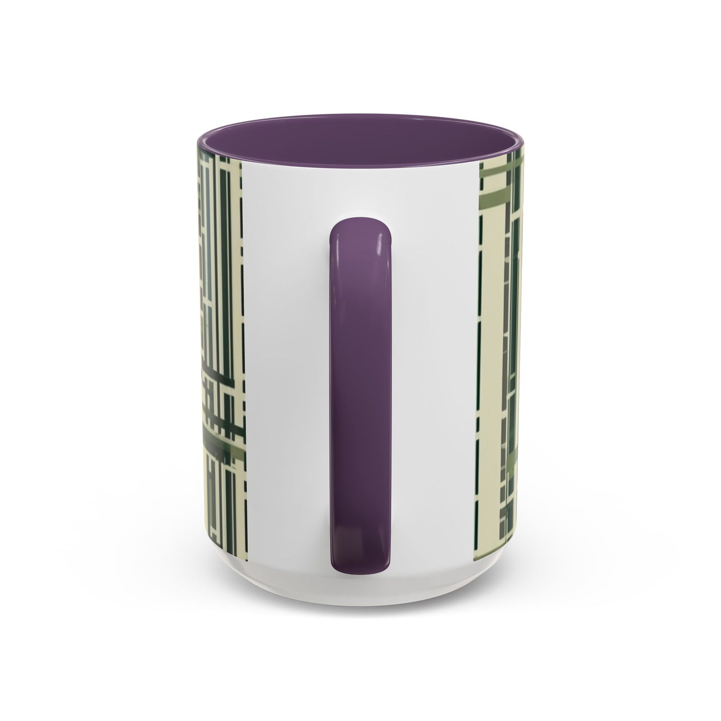 boostlete-quiet-power-pattern-barcode-blueprint-0167 — Accent Mug 11/15oz