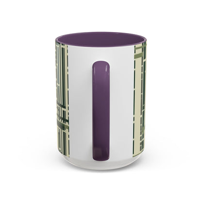 boostlete-quiet-power-pattern-barcode-blueprint-0167 — Accent Mug 11/15oz