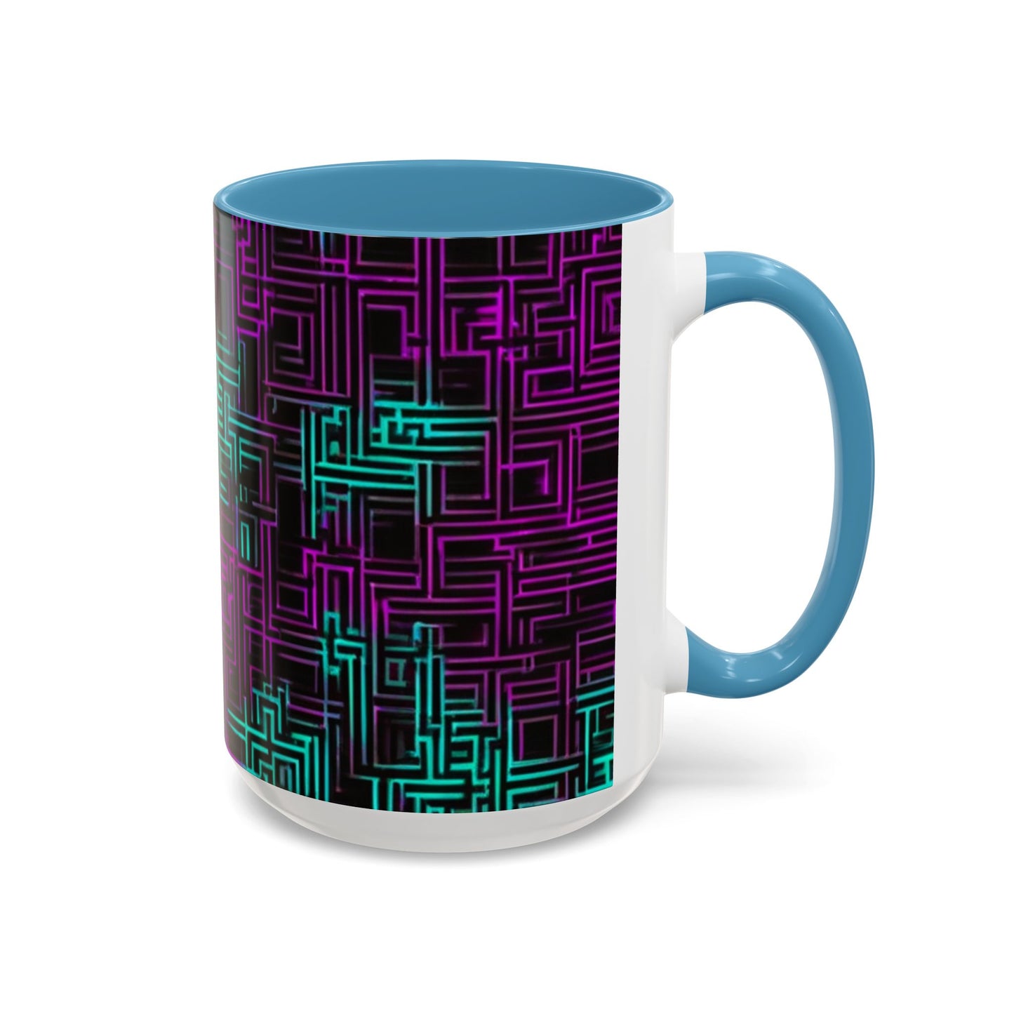 boostlete-boost-mode-pattern-plate-number-monoline-0079 — Accent Mug 11oz/15oz