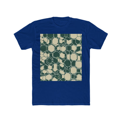 boostlete-iron-intent-pattern-hex-blueprint-0271 — Unisex Cotton Crew Tee (NL 3600)