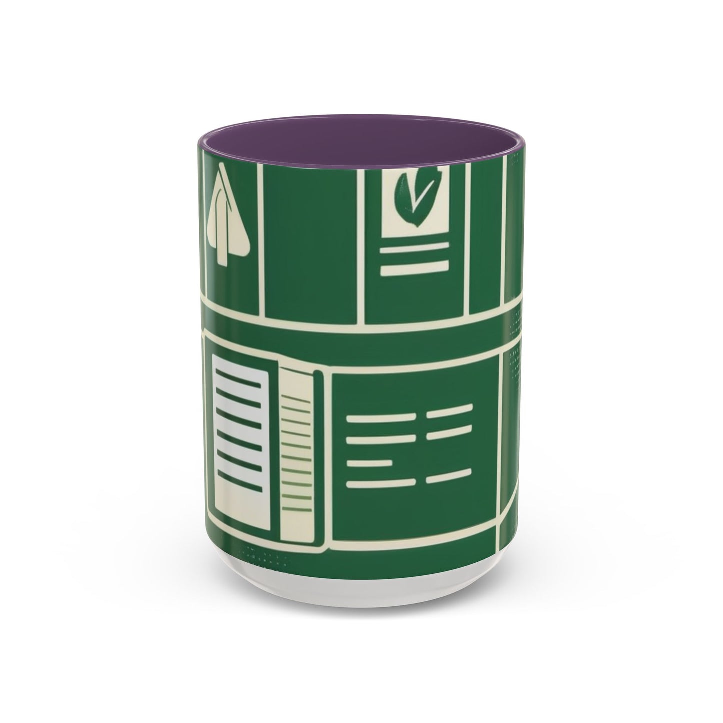 boostlete-recovery-progress-icon-checklist-halftone-vector-0034 — Accent Mug 11oz/15oz