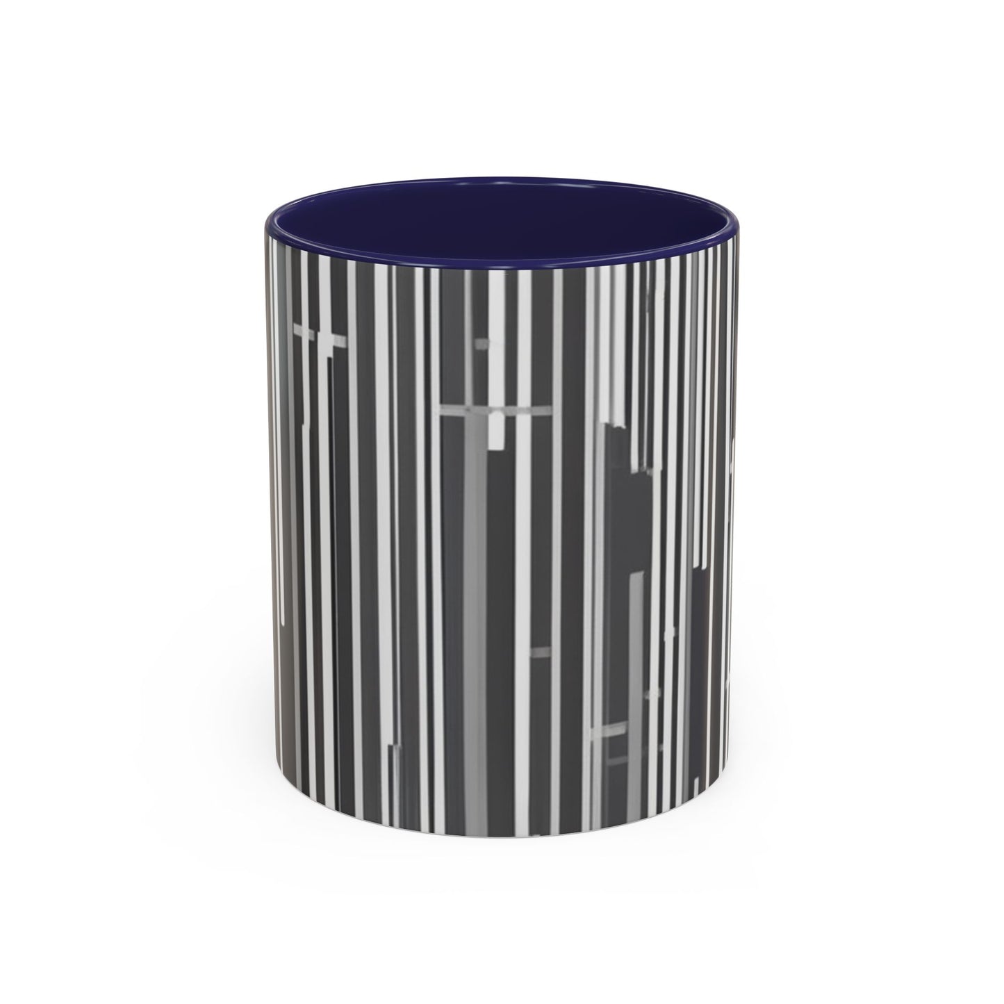 boostlete-boost-mode-pattern-barcode-blueprint-0463 — Accent Mug 11/15oz