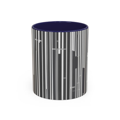 boostlete-boost-mode-pattern-barcode-blueprint-0463 — Accent Mug 11/15oz
