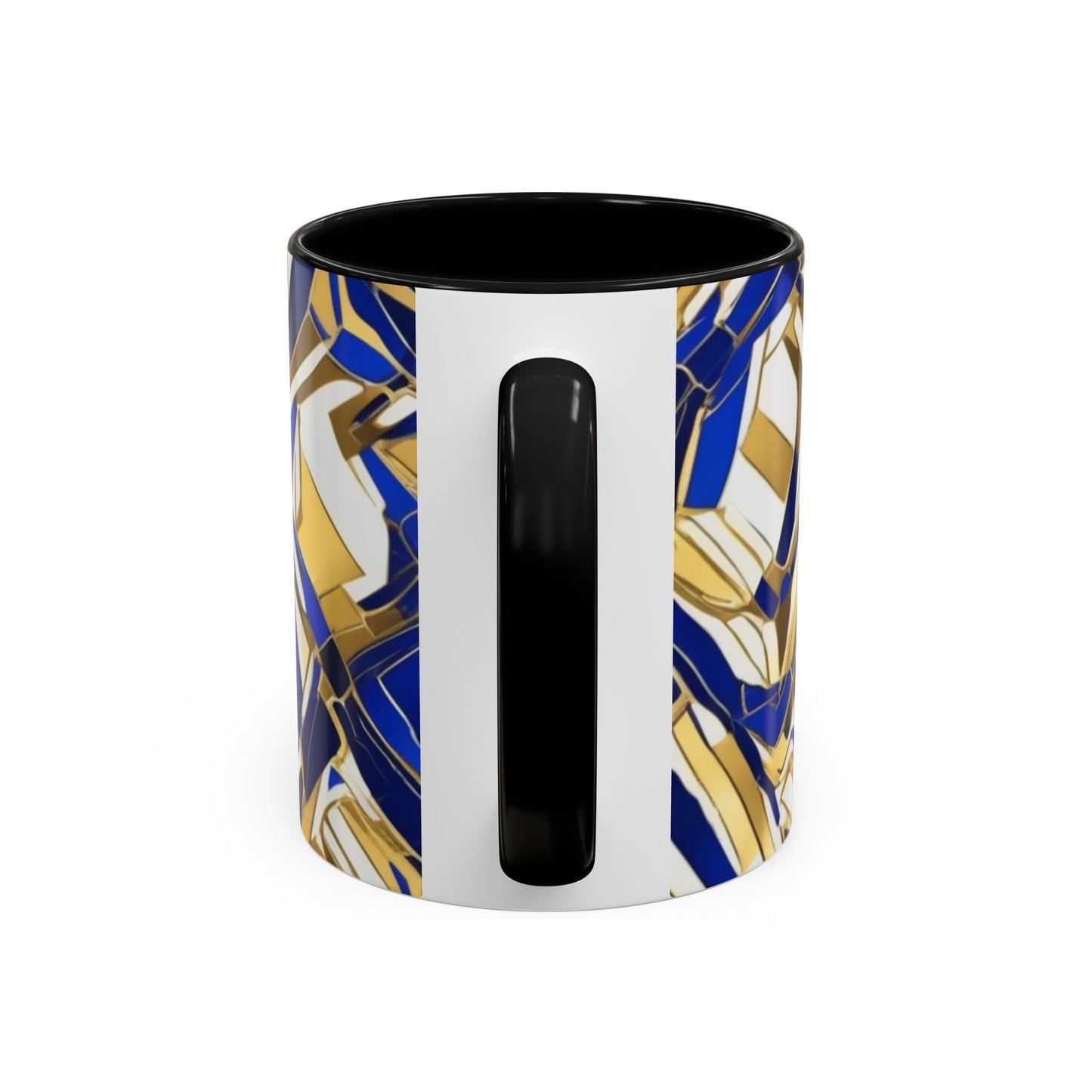boostlete-boost-mode-pattern-hex-athletic-0611 — Accent Mug 11/15oz