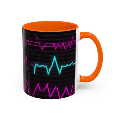 boostlete-boost-mode-pattern-ekg-modern-0111 — Accent Mug 11oz/15oz