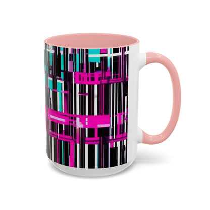 boostlete-am-crew-pattern-barcode-bold-0023 — Accent Mug 11oz/15oz