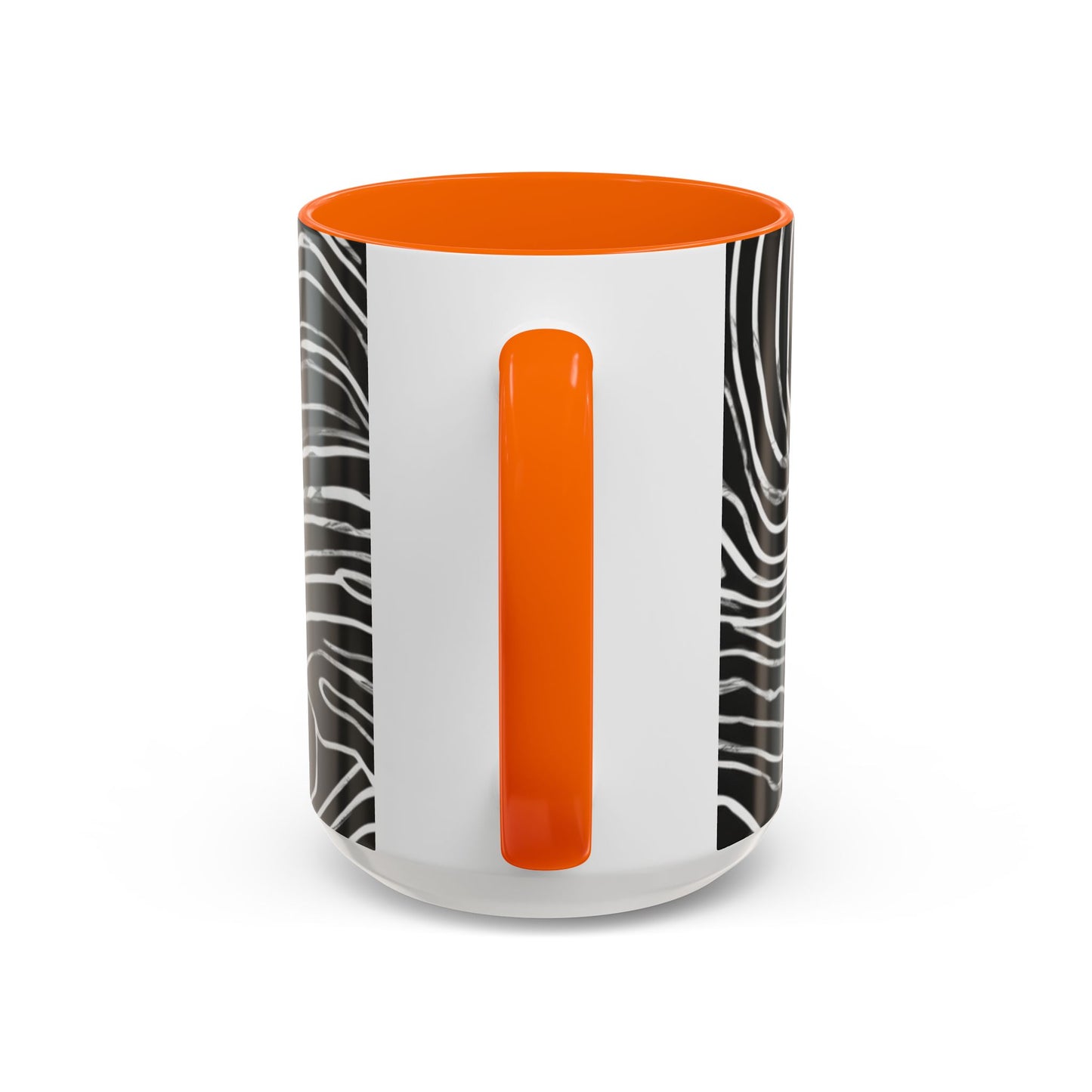 boostlete-field-day-pattern-topographic-badge-0307 — Accent Mug 11oz/15oz