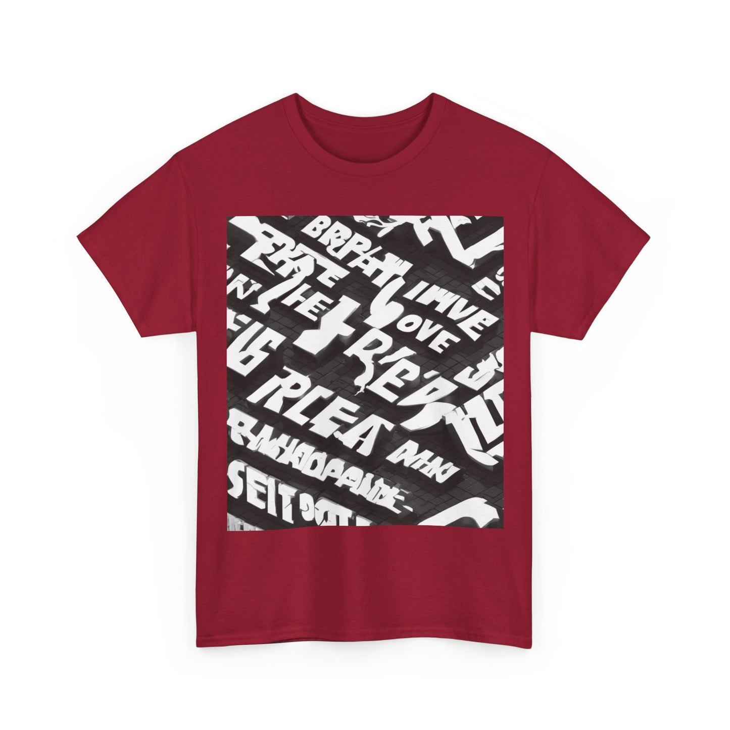 boostlete-pr-season-type-breathe-move-repeat-split-isometric-0017 — Unisex Heavy Cotton Tee (Gildan 5000)