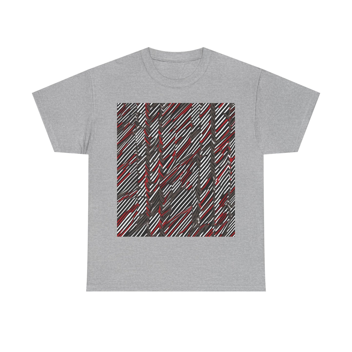 boostlete-field-day-pattern-diagonal-paper-0287 — Unisex Heavy Cotton Tee (Gildan 5000)