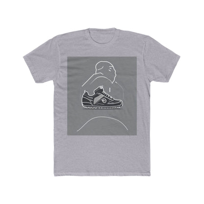 boostlete-boost-mode-icon-sneaker-offset-vector-0166 — Unisex Cotton Crew Tee (NL 3600)