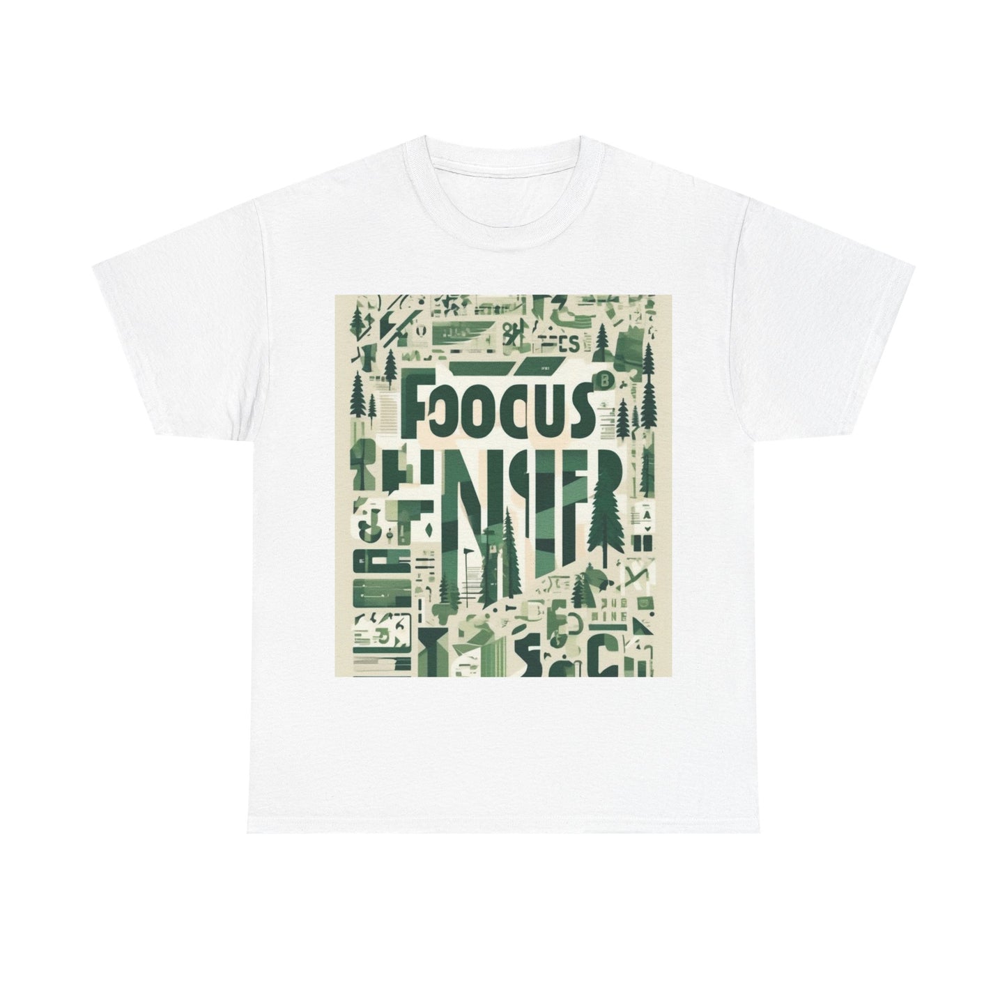 boostlete-boost-mode-type-focus-finish-banner-modern-0113 — Unisex Heavy Cotton Tee (Gildan 5000)