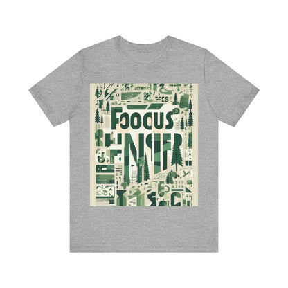 boostlete-boost-mode-type-focus-finish-banner-modern-0113 — Unisex Jersey Short Sleeve (B+C 3001)