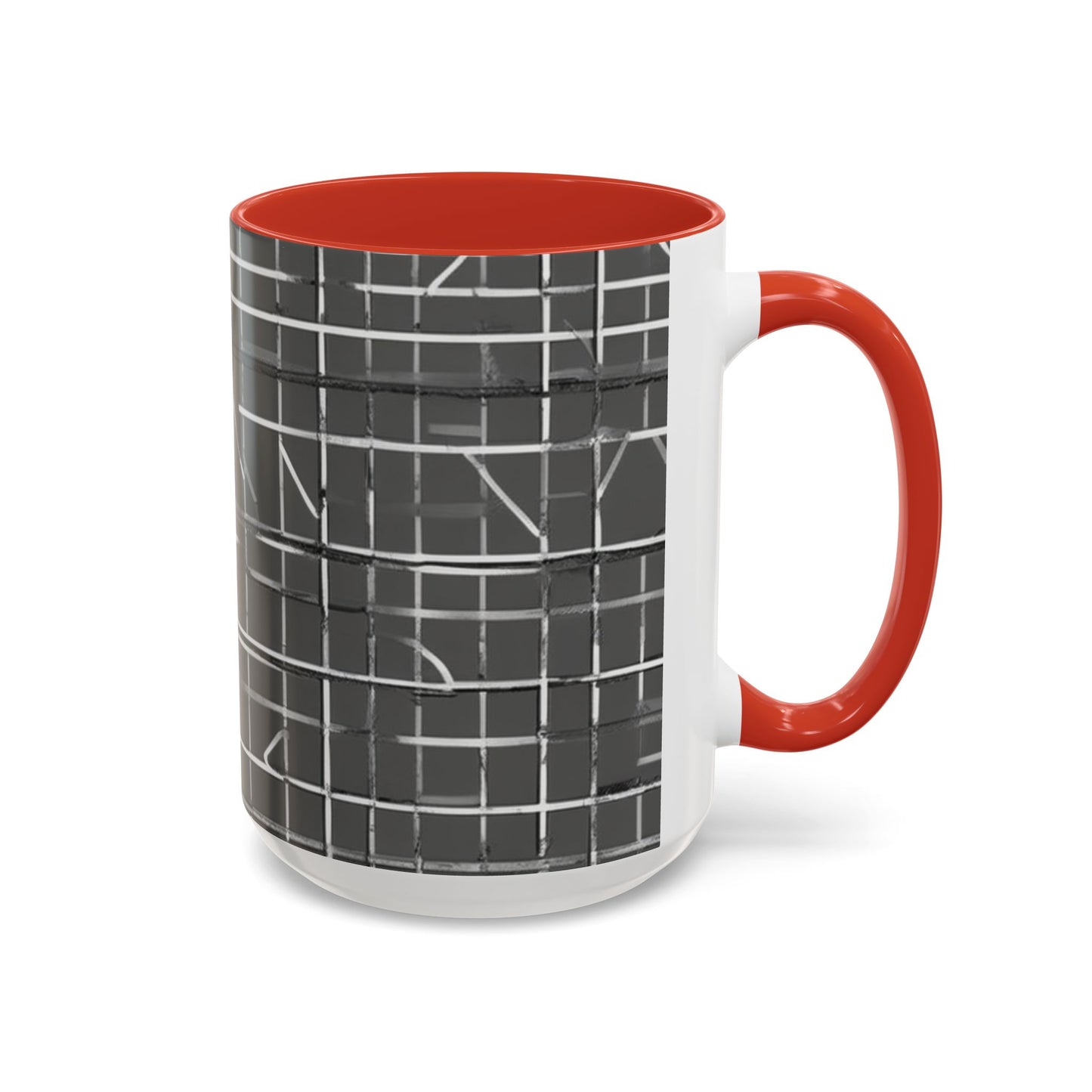 boostlete-rise-grind-pattern-plate-number-monoline-0291 — Accent Mug 11/15oz