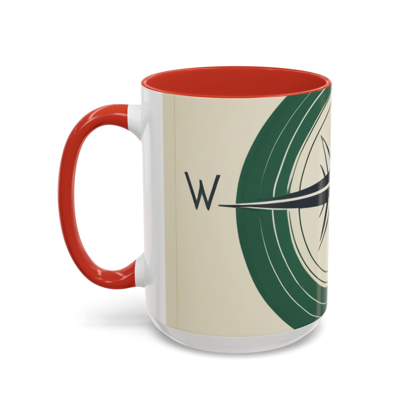 boostlete-iron-intent-icon-compass-soft-blueprint-0614 — Accent Mug 11/15oz