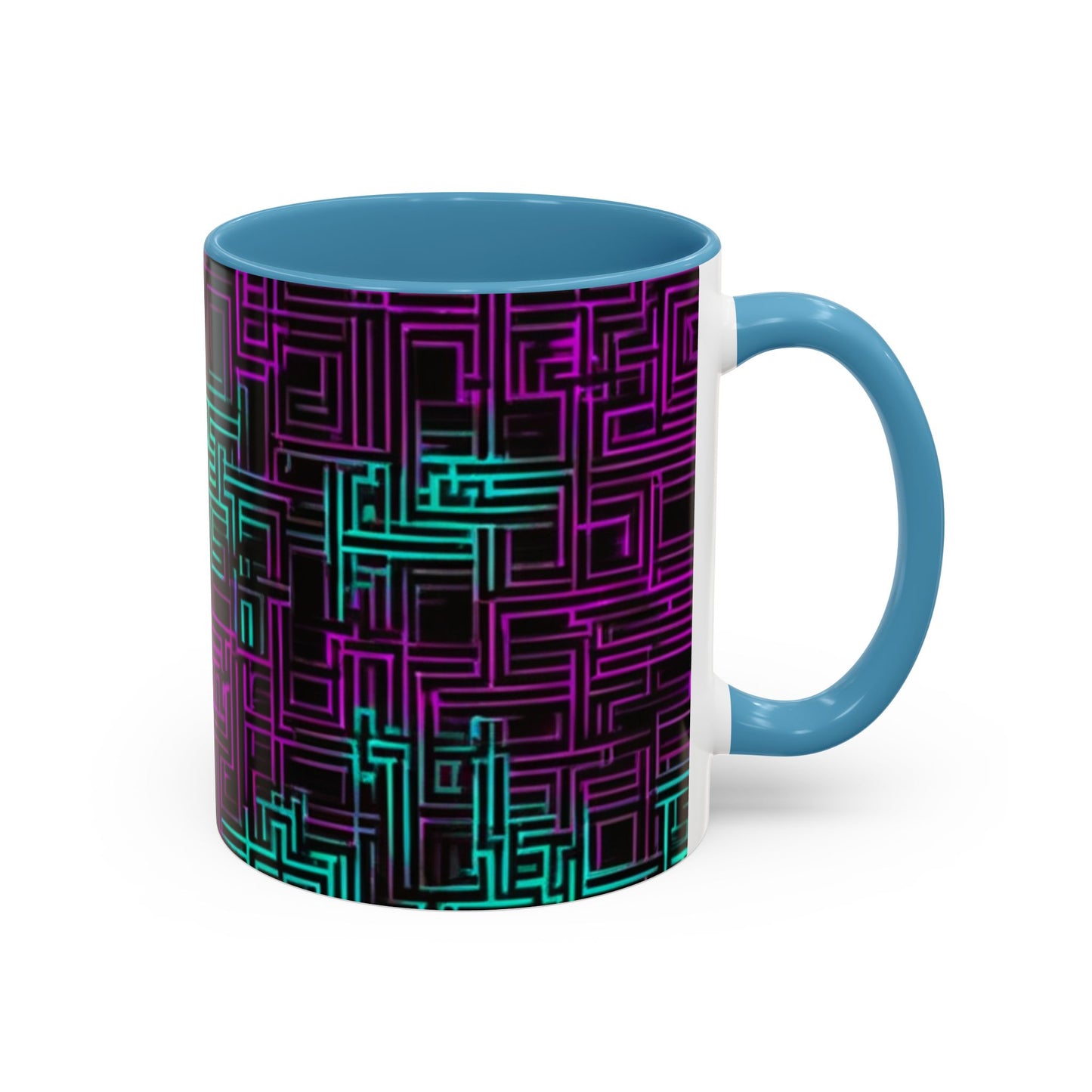 boostlete-boost-mode-pattern-plate-number-monoline-0079 — Accent Mug 11oz/15oz