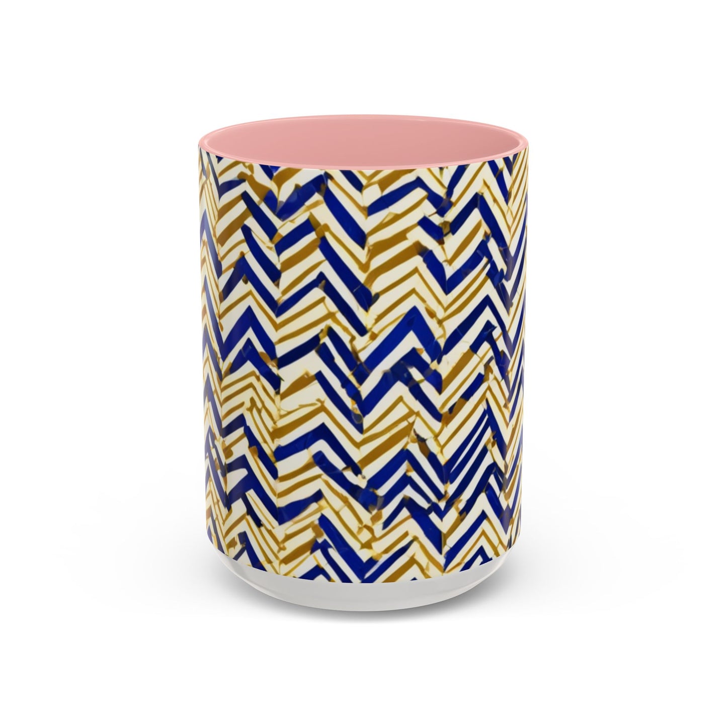 boostlete-boost-mode-pattern-ekg-line-art-0091 — Accent Mug 11oz/15oz