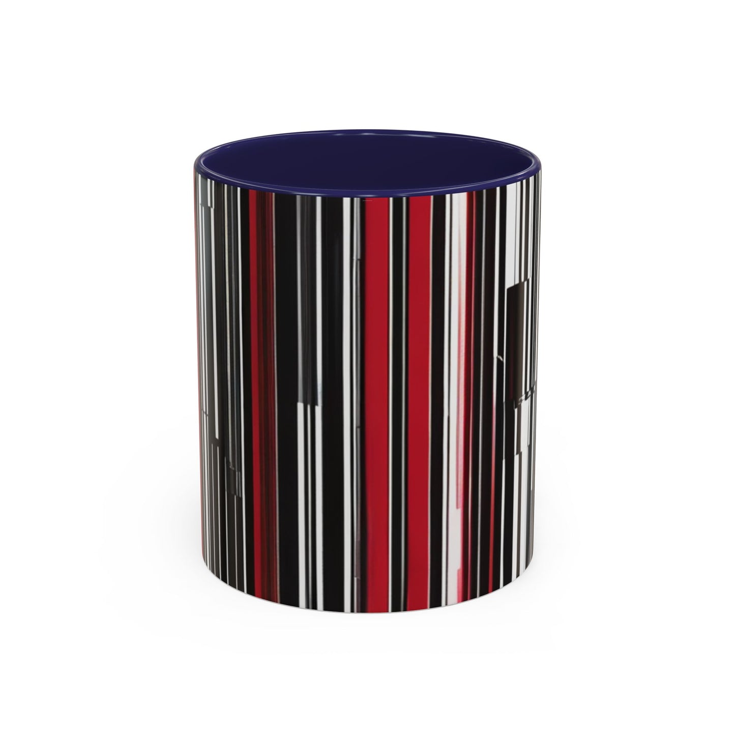 boostlete-am-crew-pattern-barcode-athletic-0911 — Accent Mug 11/15oz