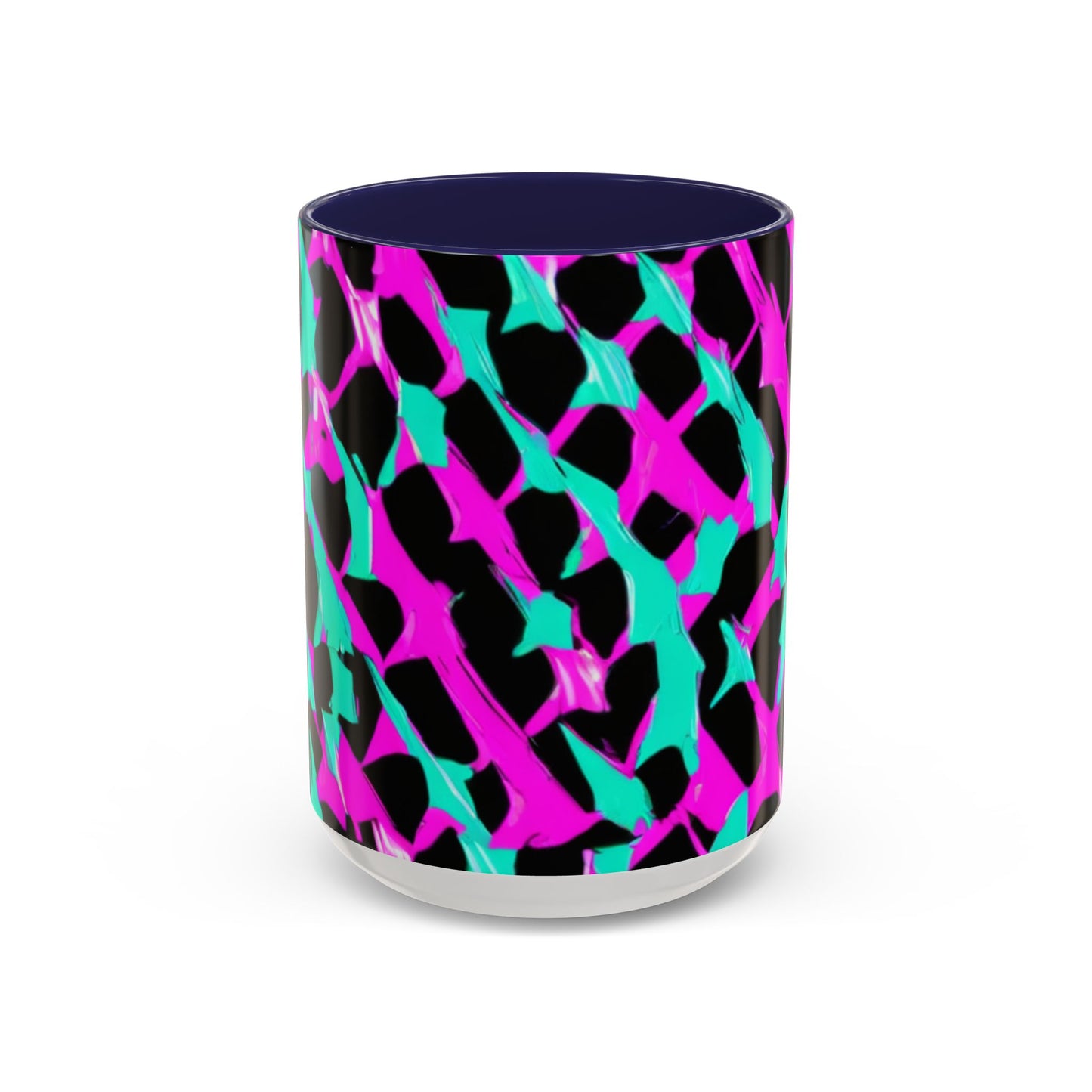 boostlete-rise-grind-pattern-sprint-badge-0011 — Accent Mug 11oz/15oz