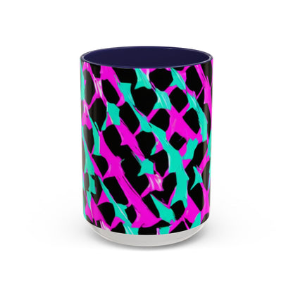 boostlete-rise-grind-pattern-sprint-badge-0011 — Accent Mug 11oz/15oz