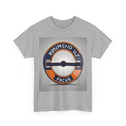 boostlete-quiet-power-icon-barbell-3d-athletic-0038 — Unisex Heavy Cotton Tee (Gildan 5000)