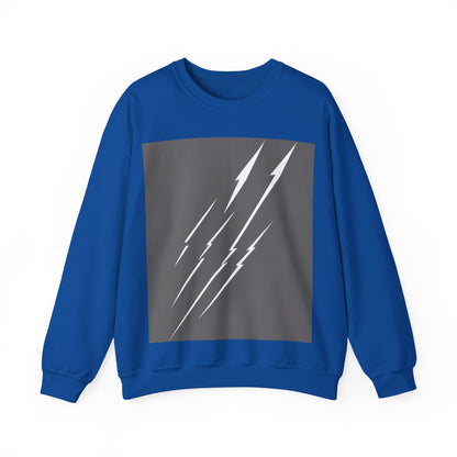 boostlete-boost-mode-icon-lightning-soft-industrial-0446 — Unisex Heavy Blend Crewneck (G18000)