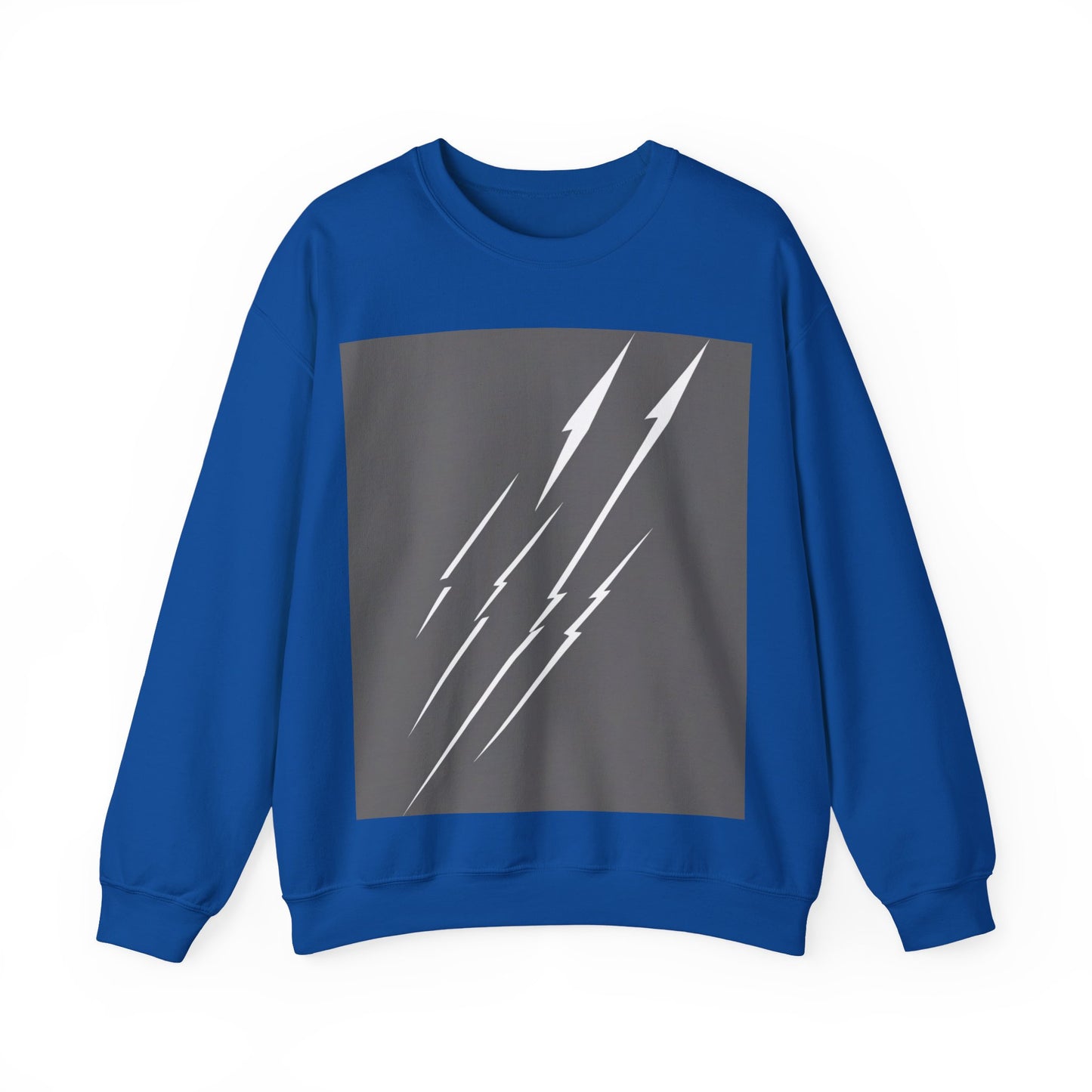 boostlete-boost-mode-icon-lightning-soft-industrial-0446 — Unisex Heavy Blend Crewneck (G18000)