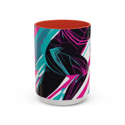 boostlete-mile-by-mile-scene-sprinter-motion-modern-0828 — Accent Mug 11/15oz