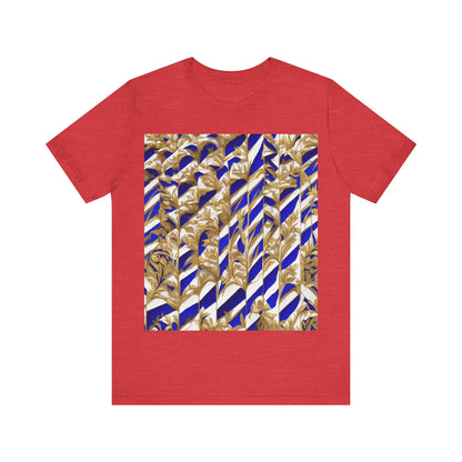 boostlete-iron-intent-pattern-stair-steps-engraved-0083 — Unisex Jersey Short Sleeve (B+C 3001)